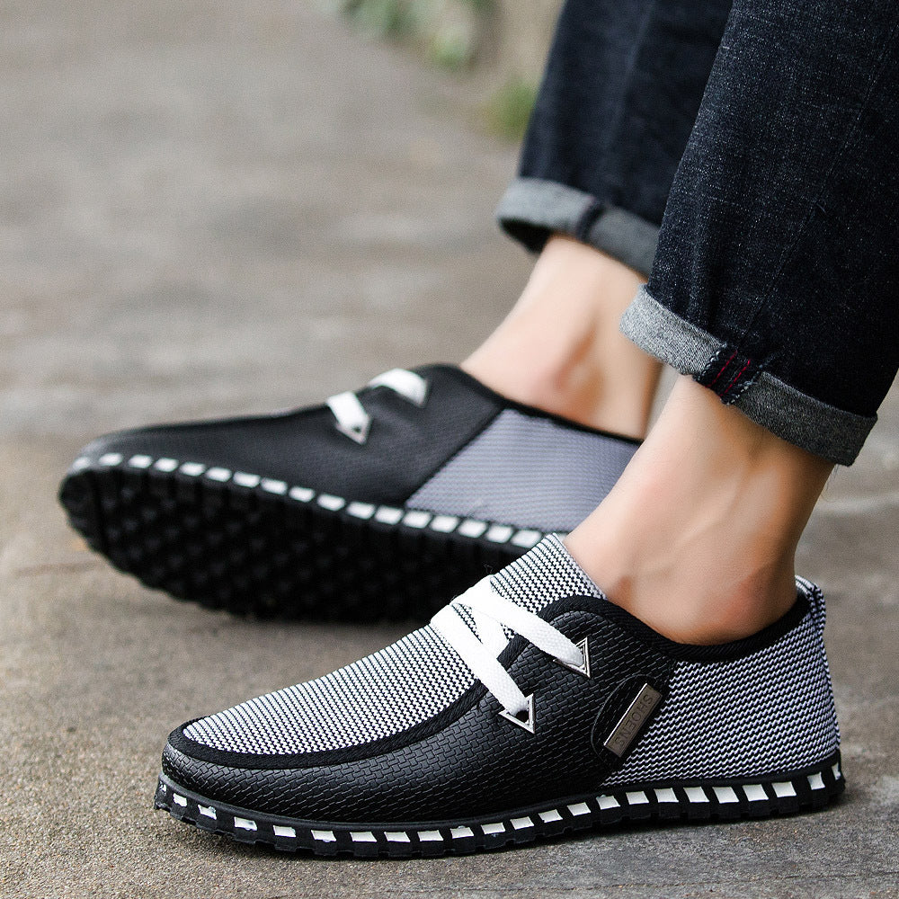 Men's Slip On Loafers Walking Shoes Breathable Casual Sneakers
