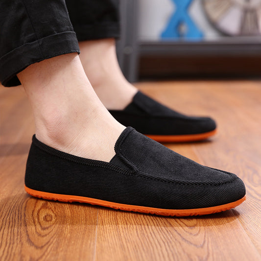 Breathable Single Shoes Soft Sole Flat-Heel Loafers