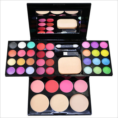 Makeup Box 24 Eyeshadow 8 Lipstick 4 Blush 3 Powder 39 Color Makeup Disc Tray