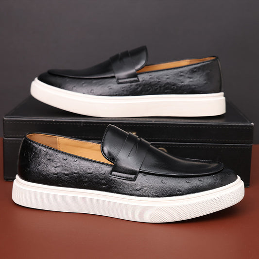 Breathable British Style Loafers Men