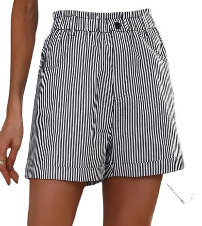 Summer Striped women Shorts