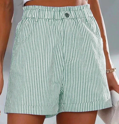 Summer Striped women Shorts
