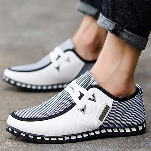 Men's Slip On Loafers Walking Shoes Breathable Casual Sneakers