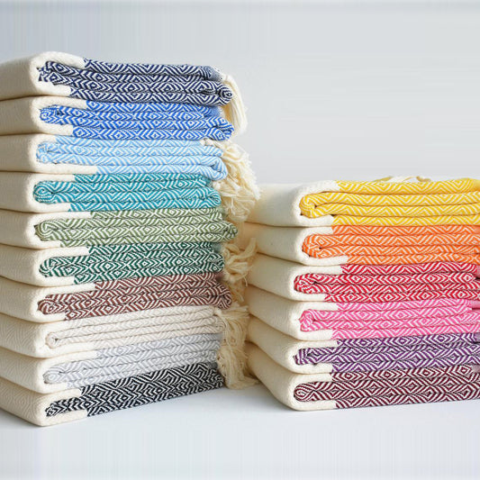 Handmade Tassel Blanket Turkish Beach Towel