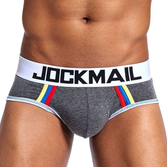 Men Underwear Briefs U Convex Big  Pouch Jockstrap